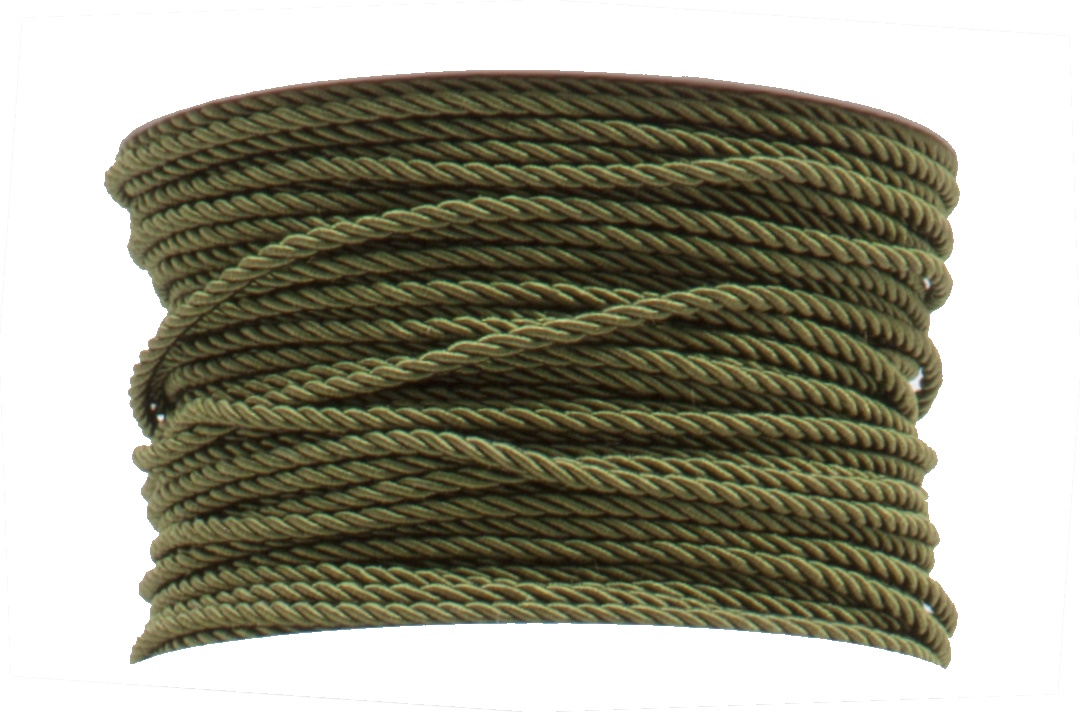 1κορδόνι στριφτό χακί